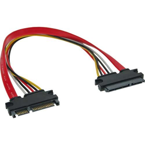 Inline 29652A Alargador interno SATA (Power+datos)