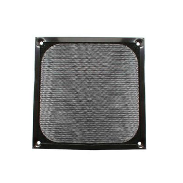 InLine 33379S. Rejilla de aluminio 92x92mm Negra