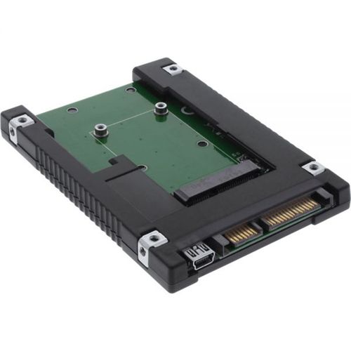 Inline 76620B. Adaptador mSATA a SATA 2.5"