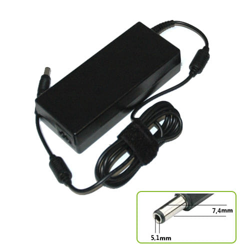 Transformador AC-DC 19V 4,7A 90W barrel 7,4/5,1