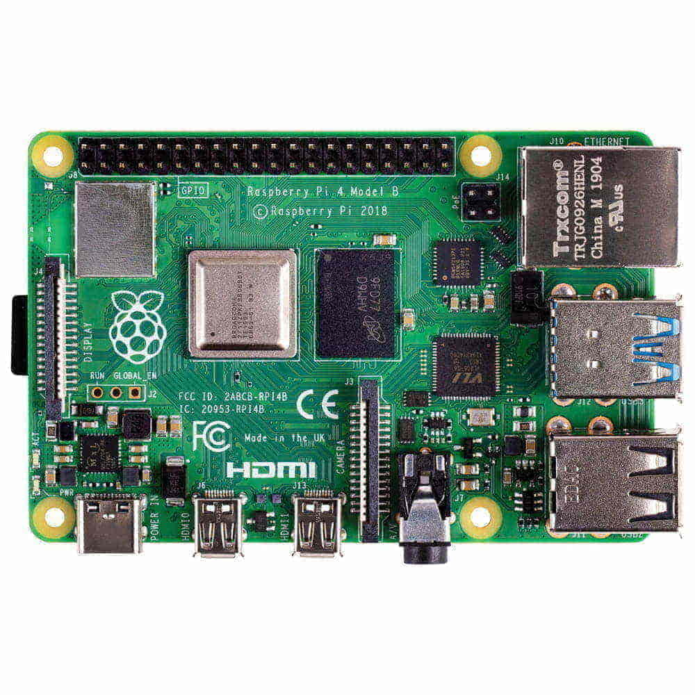 Placa Raspberry Pi 4 Model B 1.5GbHz + 4Gb LPDDR4