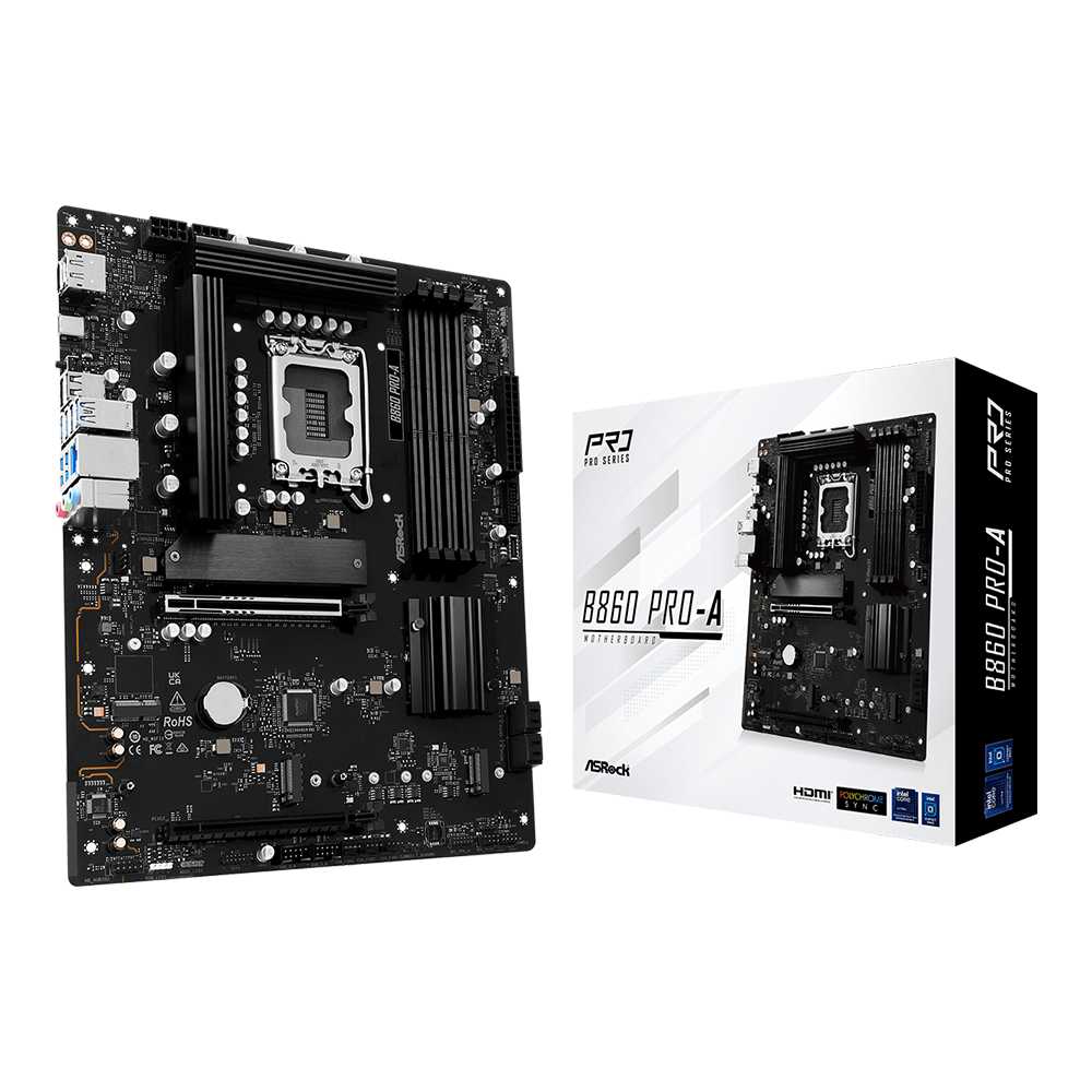 Asrock B860 Pro-A. Socket 1851. - DDR5