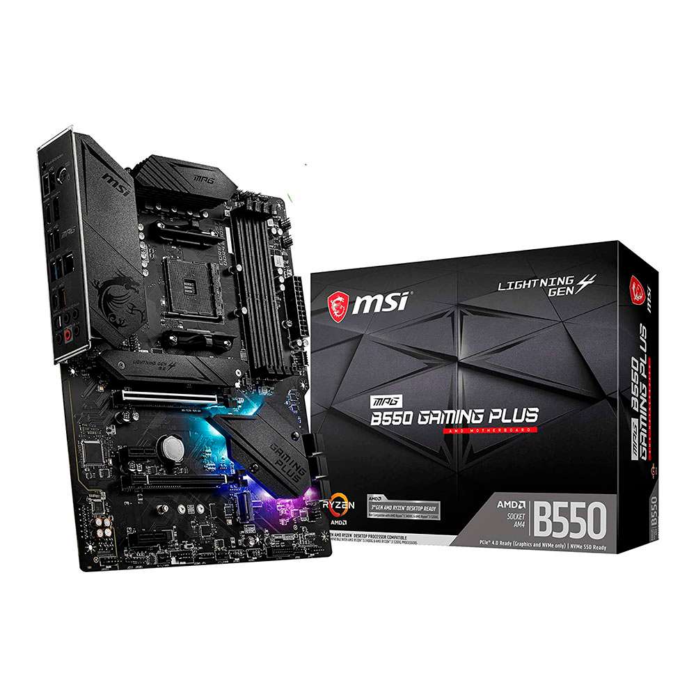 MSI B550 Gaming Plus. Socket AM4. - DDR4