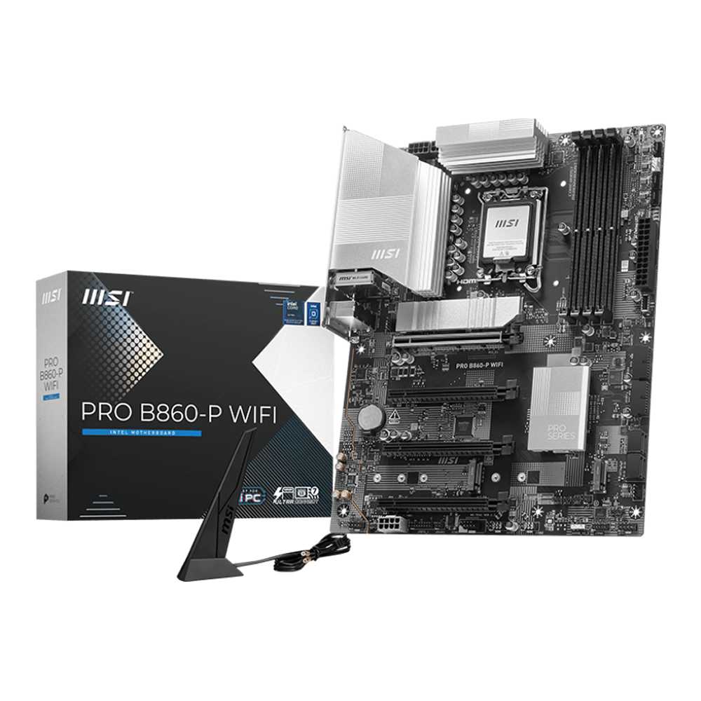 MSI Pro B860-P WiFi. Socket 1851. - DDR5