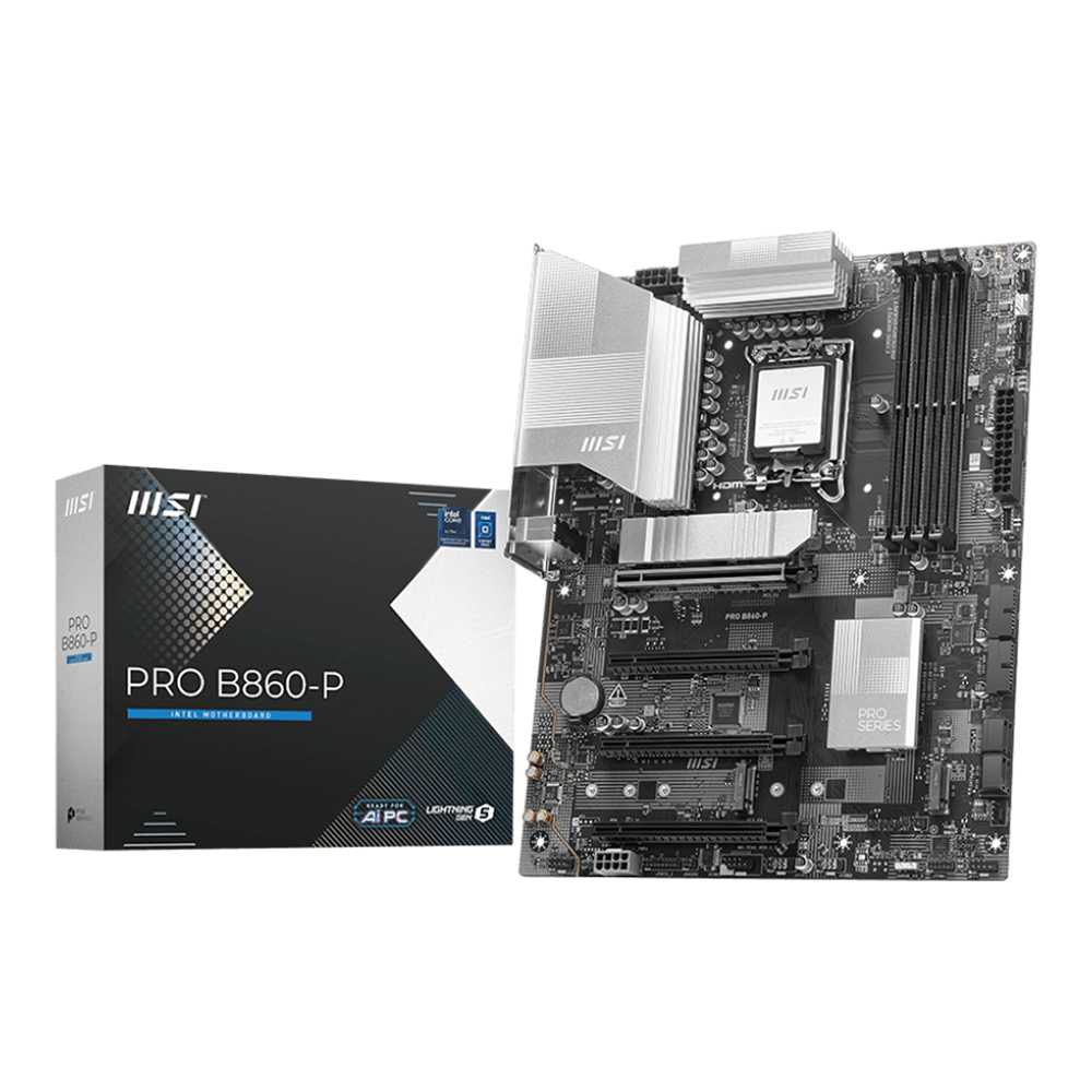 MSI Pro B860-P. Socket 1851. - DDR5