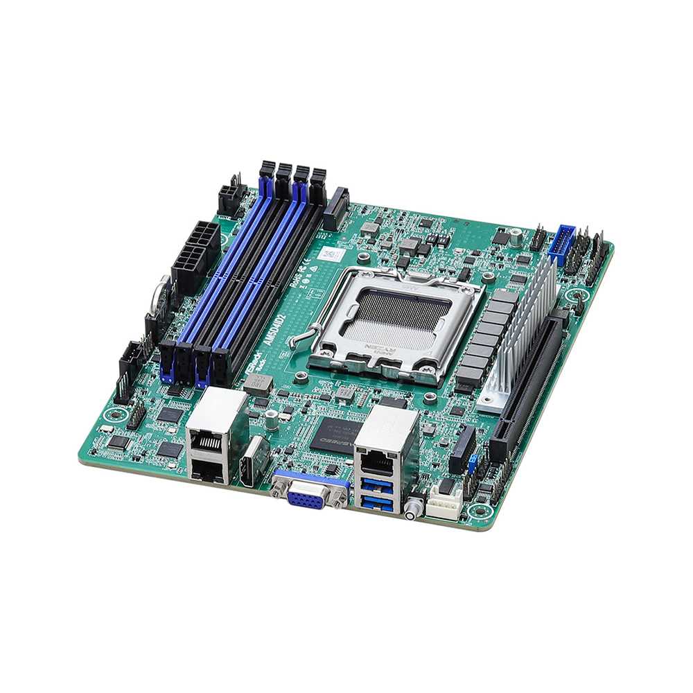 Asrock Rack AM5D4ID2. Socket AM5. Deep Mini-ITX.