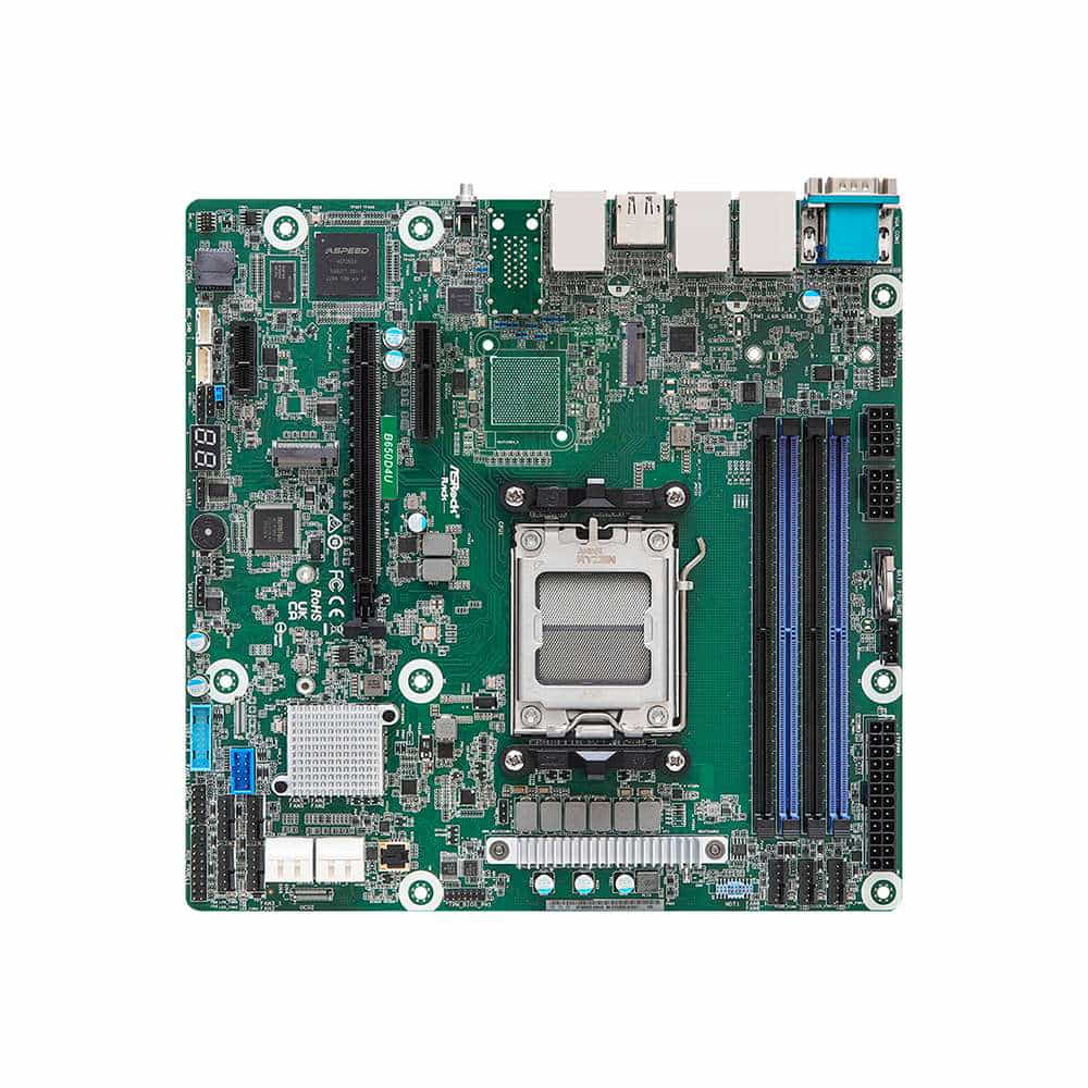 Asrock Rack B650D4U. Socket AM5. Micro-ATX.