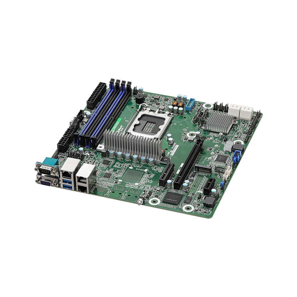 Asrock Rack EC266D4U. Socket 1700. Micro-ATX.