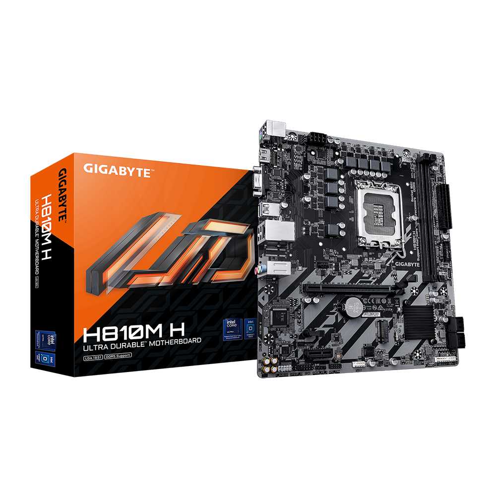 Gigabyte H810M H. Socket 1851. Micro-ATX - DDR5