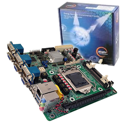 Jetway NC9S-B85 socket 1150 3 VGAs + 3 Serie - REFURBISHED - SoDIMM DDR3