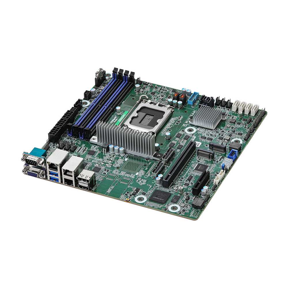 Asrock Rack Z890D4U. Socket 1851. Micro-ATX.