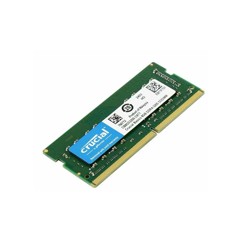 Crucial 8Gb So-DIMM DDR4 3200Mhz 1.2V CL22