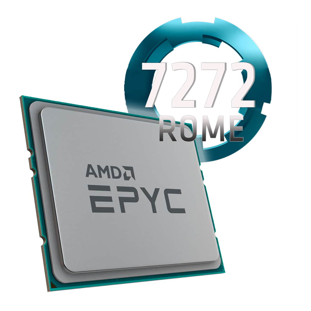 Amd EPYC 7272 2.9Ghz Socket SP3. TRAY