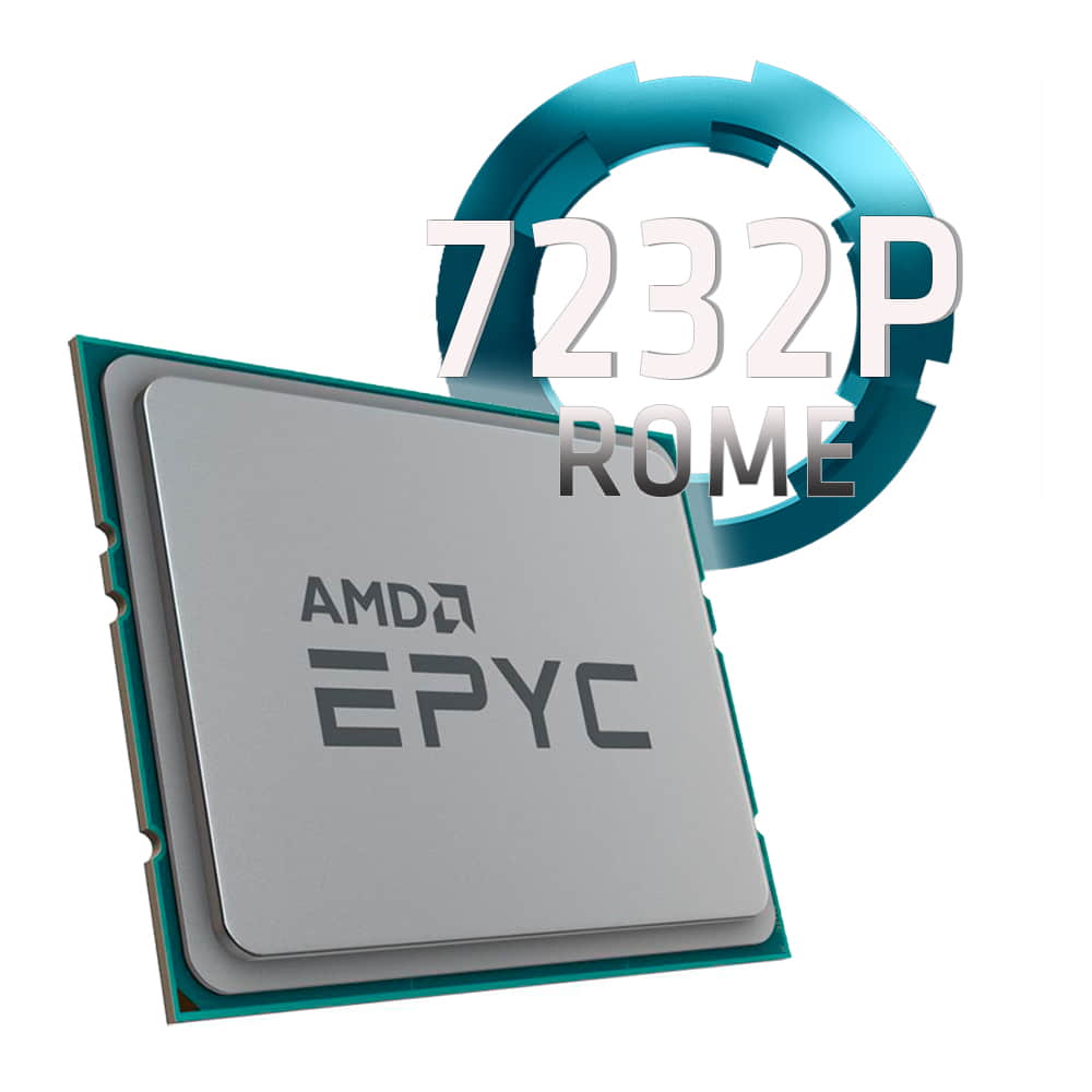Amd EPYC 7232P 3.1Ghz. Socket SP3. TRAY