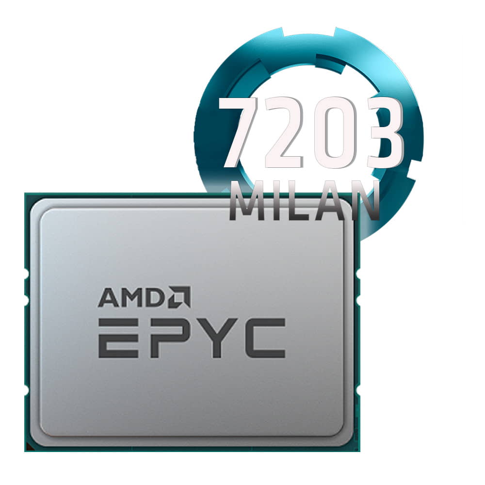 Amd EPYC 7203 2.8Ghz. Socket SP3. TRAY