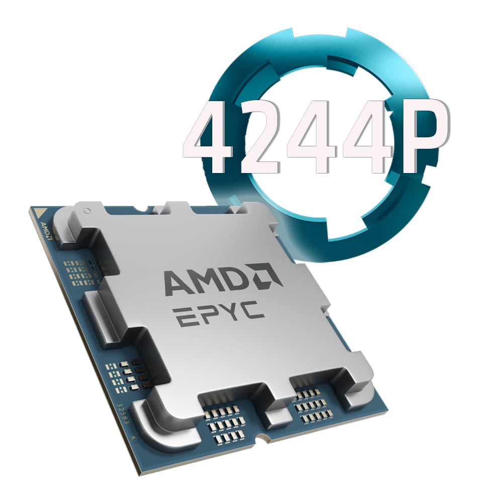 Amd EPYC 4244P 3.8Ghz Socket AM5. TRAY.