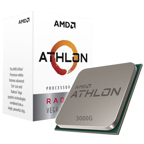 Amd Athlon 3000G Vega 3 3.5Ghz. Socket AM4. BOX