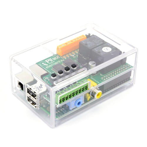 Caja para KIT Raspberry Pi + PiFace Transparente