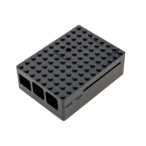 Caja Negra tipo block Lego para Raspberry Pi con 4 USB
