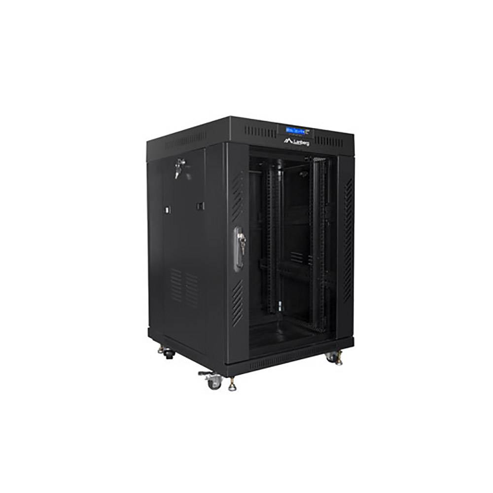 Lanberg Armario Rack 19" 15U 600x600 FF01-6615-12BL