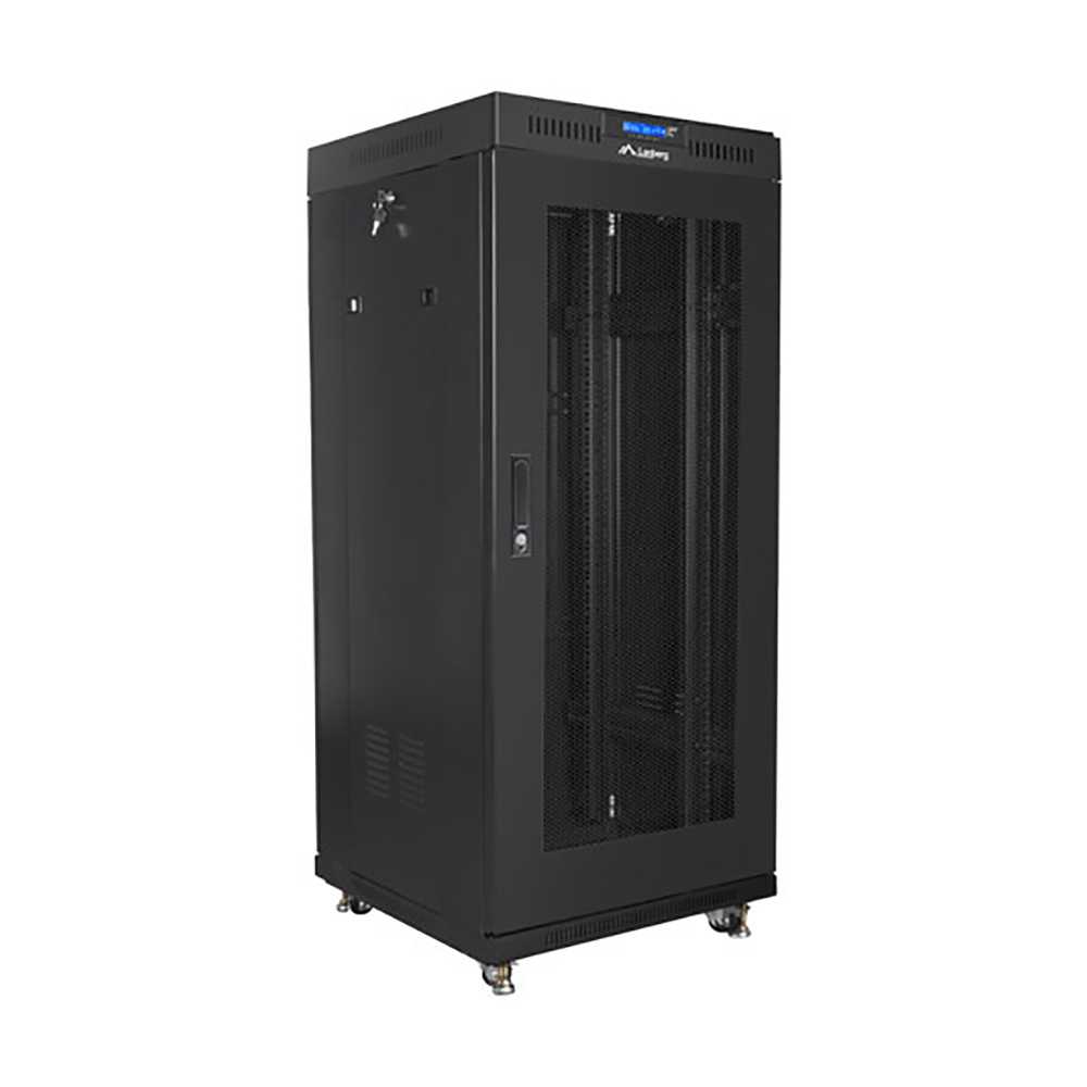 Lanberg Armario Rack 19" 27U 600x600 FF01-6627-23BL