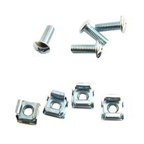Kit de 4 tornillos y tuercas para armario de 19 Pulgadas