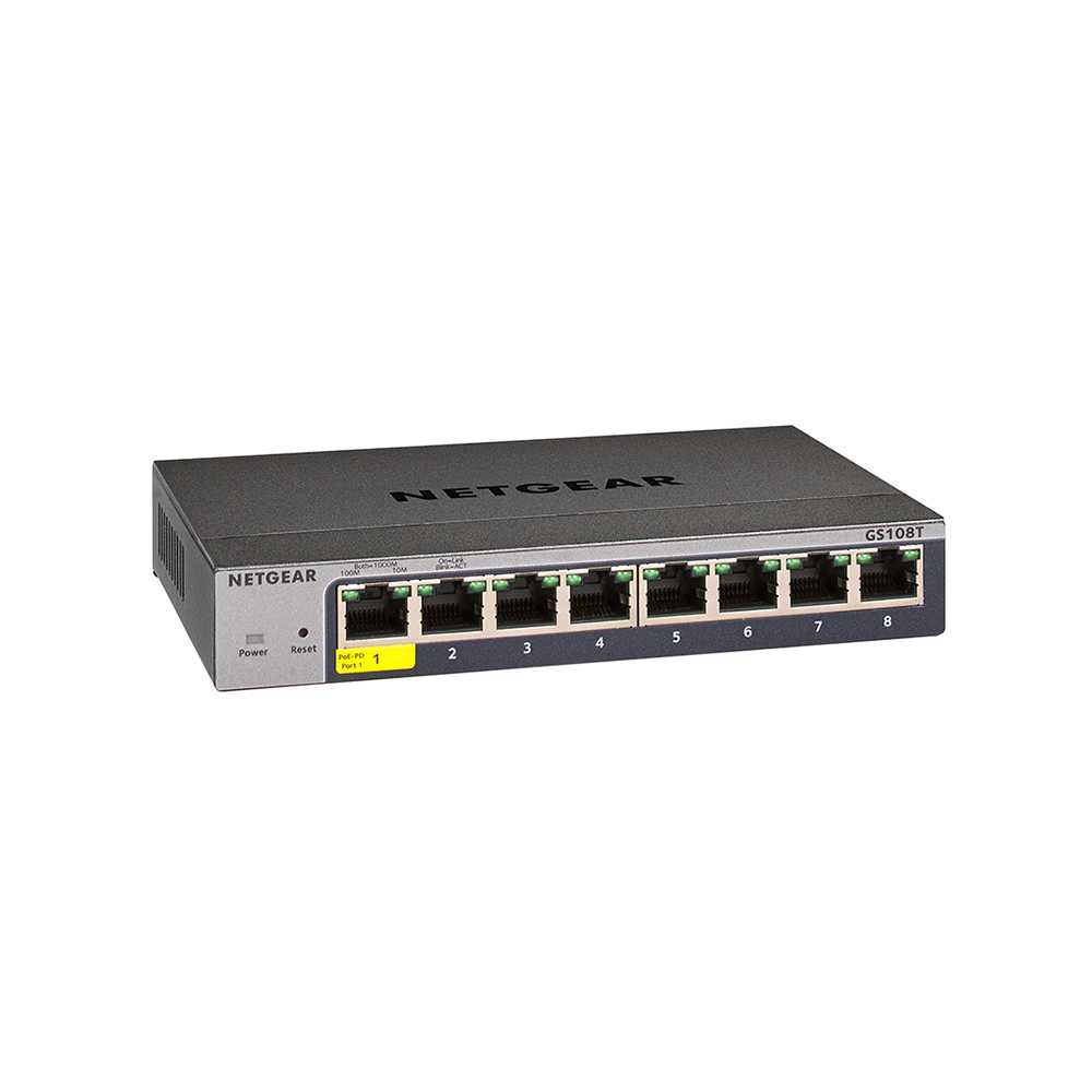 Netgear GS108T-300PES. Switch No Gestionado 8 Puertos Gigabit.