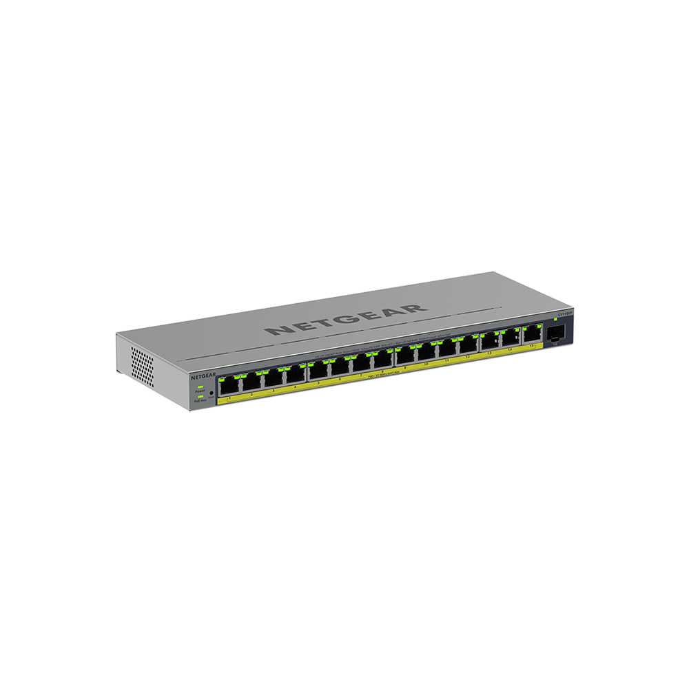 Netgear GS116EP-100EUS PoE+. Switch No Gestionado 16 Puertos Gigabit.