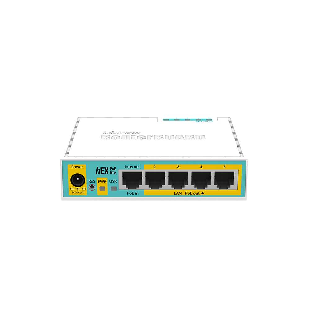 MikroTik hEX PoE lite RB750UPR2.