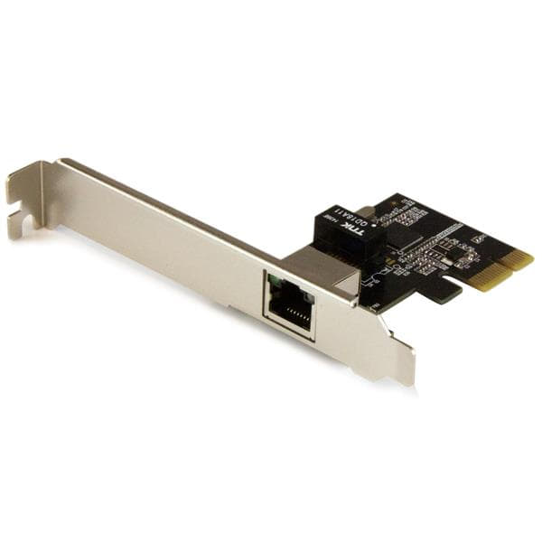 Startech ST1000SPEXI. Intel I210-AT. 1x RJ45 1GbE. PCIe x1.