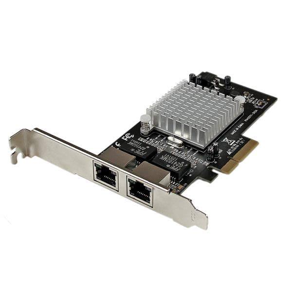 Startech ST2000SPEXI. Intel i350. 2x RJ45 1GbE. PCIe x4.