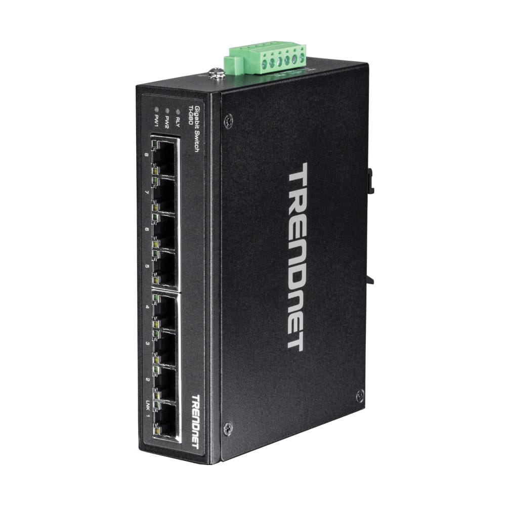 Trendnet TI-G80. Switch DIN-RAIL Gigabit 8 Puertos.