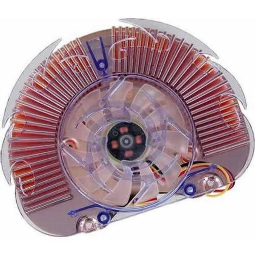 VGA cooler con LUZ. Graphic Freezer