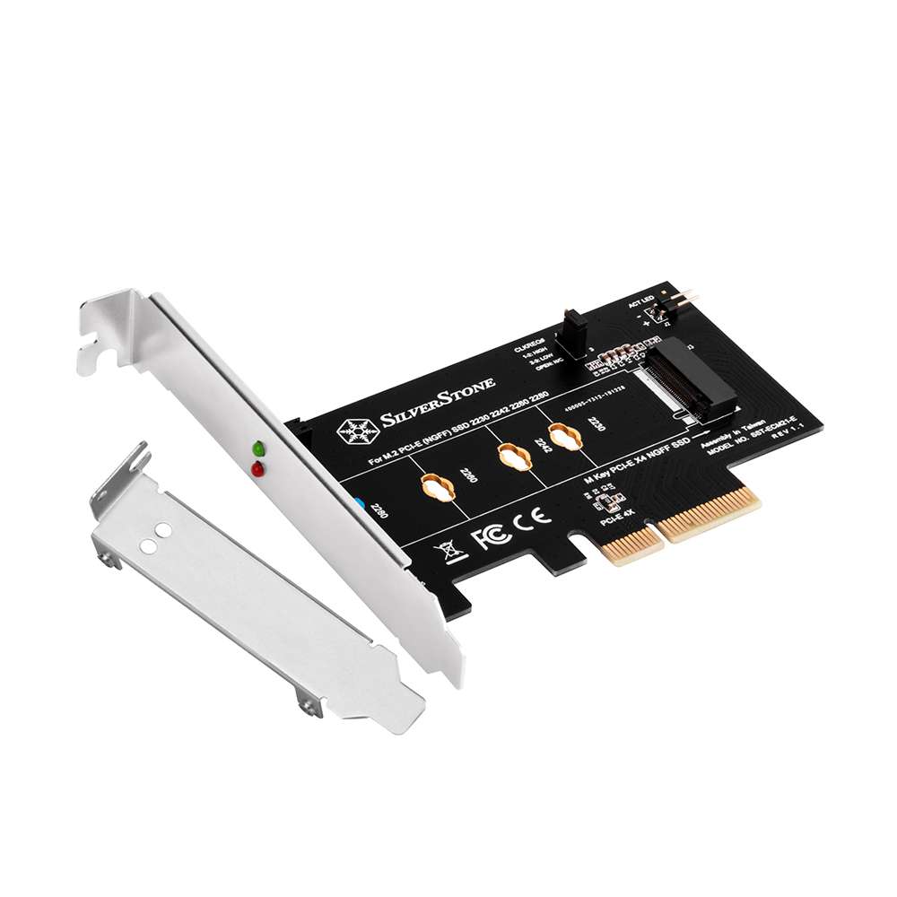 SST-ECM21-E. Adaptador tarjeta M.2 PCIe / NVMe a PCIE 4x