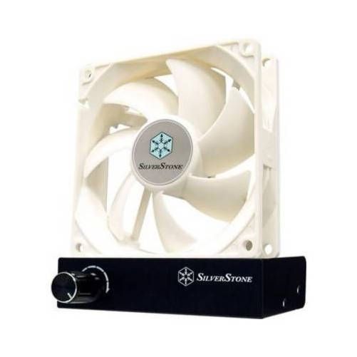 Silverstone FM91B 90x90x25 con regulador Negro