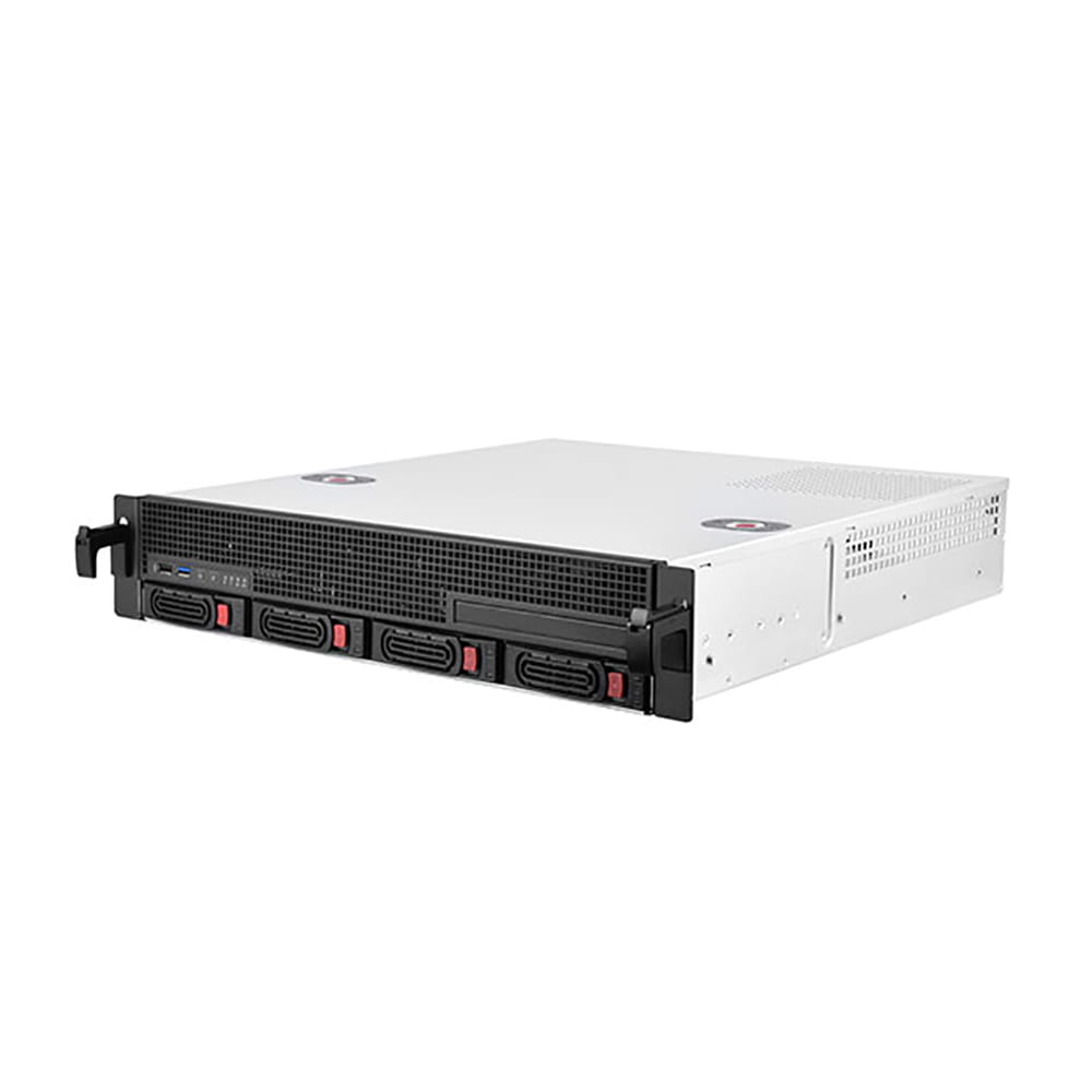 SilverStone SST-RM21-304 2HE Rack 2U Micro-ATX 4 HotSwap