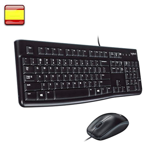 Logitech MK120. Kit teclado + ratón.