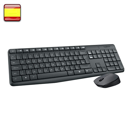 Logitech MK235. Kit teclado + ratón wireless.