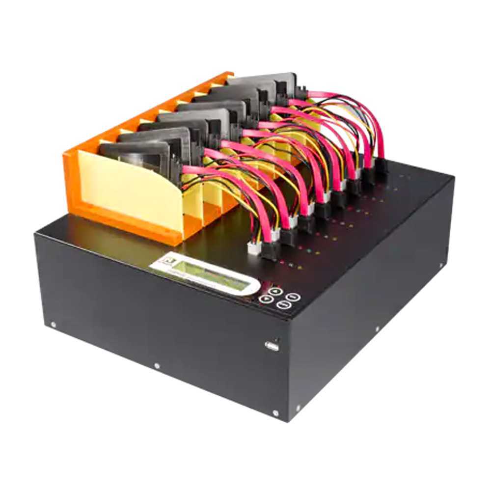 MT800G - Duplicador/Sanitizador para HDD/SSD. Hasta 7 dispositivos
