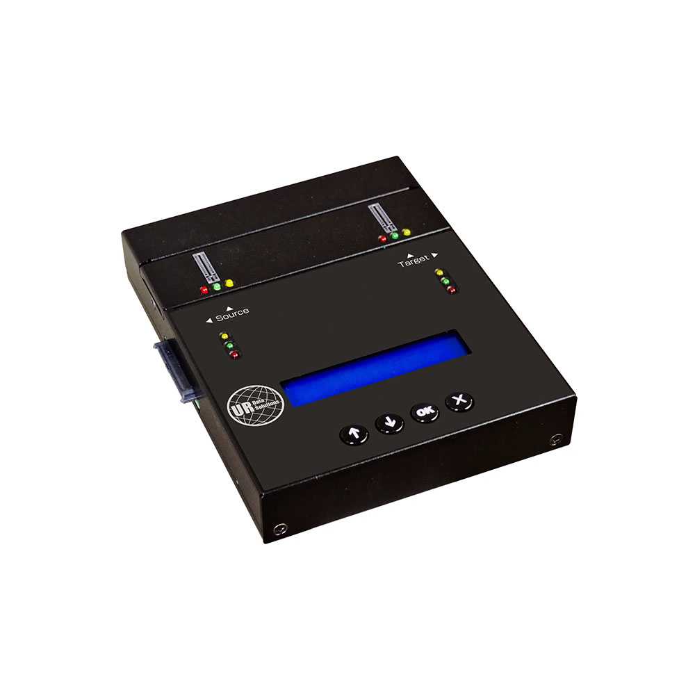 NVS200USAS duplicador sanitizador M.2 U.2 U.3 y discos 2.5/3.5