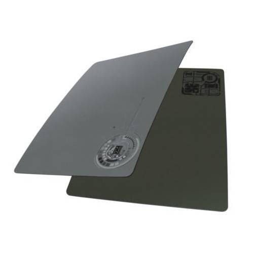 Alfrombrilla rigida Bestmate 001 (plata). 300x400x3mm.