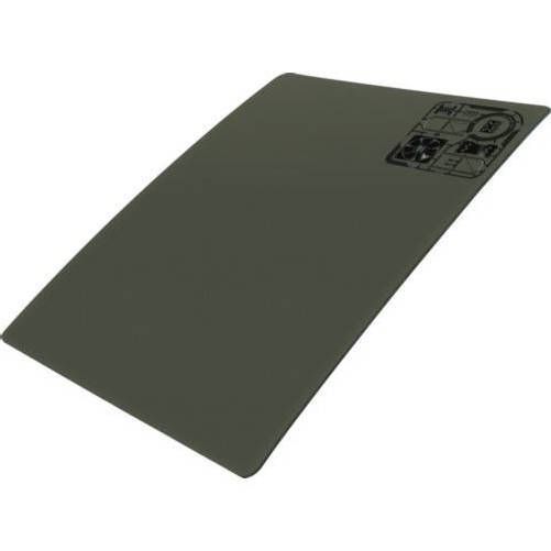 Alfrombrilla rigida Bestmate 002 (verde). 300x400x3mm.