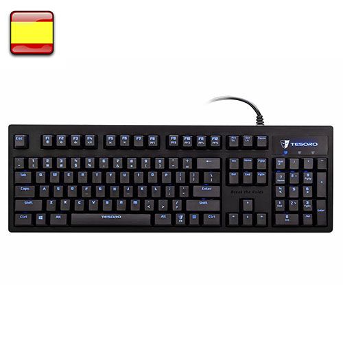 Tesoro Excalibur RGB. Teclado mecánico Blue Switch