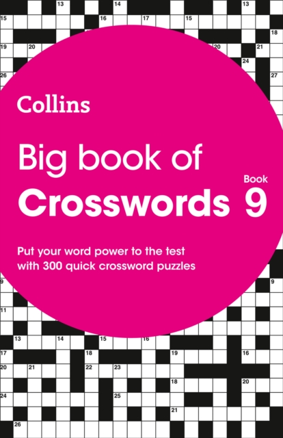 Big Book of Crosswords 9 by Collins Puzzles (Paperback Book)