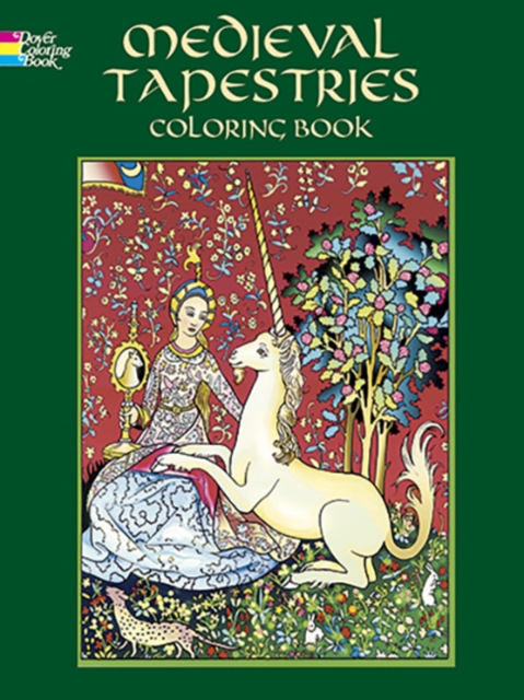 Medieval Tapestries Coloring Book by Marty Noble (Paperback Book)