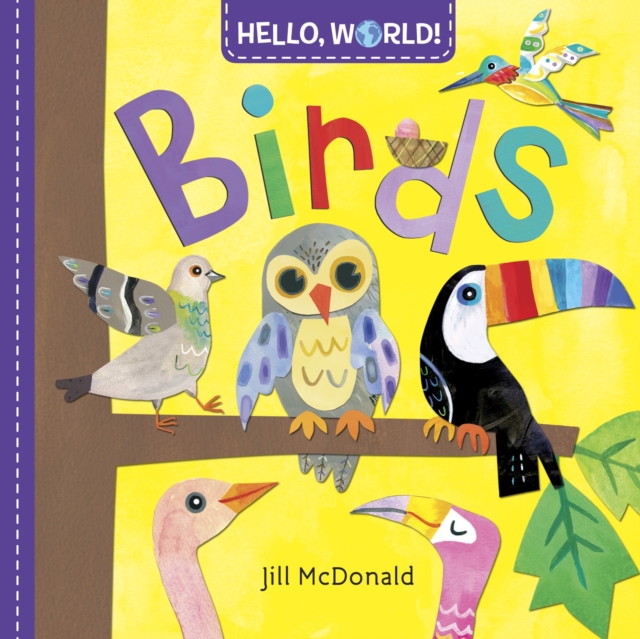 Hello, World! Birds by Jill McDonald (Board book)