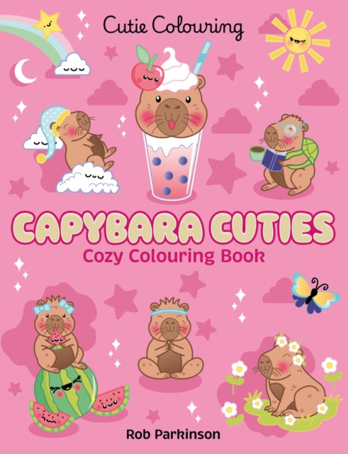 Capybara Cuties: Colouring Book by Scholastic (Paperback Book)