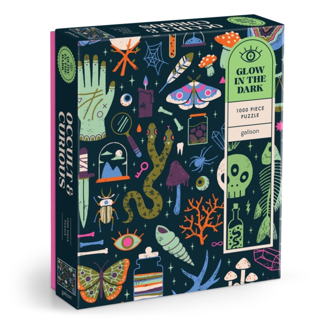 Occult and Curious 1000 Piece Glow in the Dark Puzzle by Camille Chew (Jigsaw)