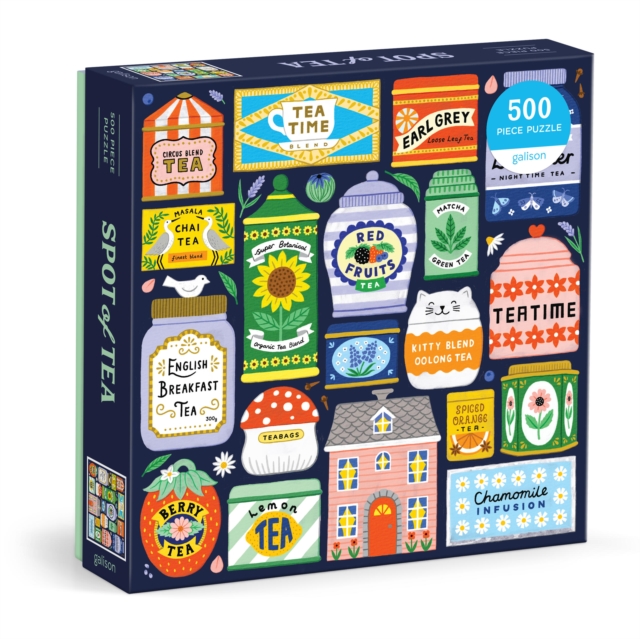 Spot Of Tea 500 Piece Puzzle by Galison (Jigsaw)