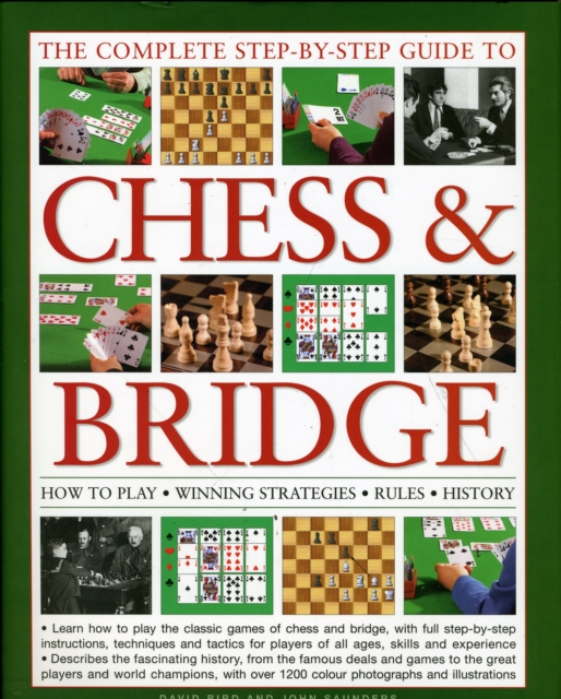 Complete Step-by-step Guide to Chess and Bridge by David Bird (Hardback Book)